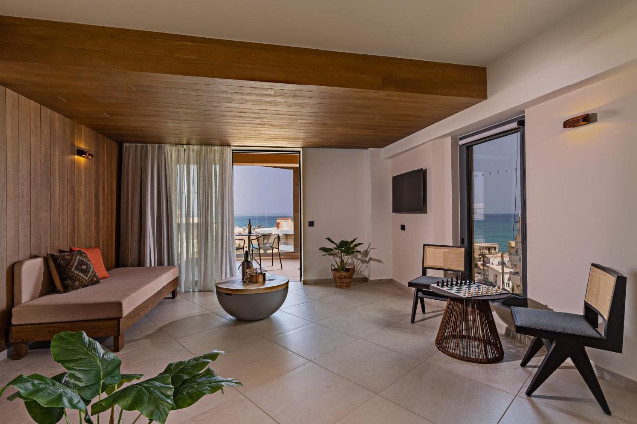 Minos Ambassador Suites & Spa - Adults Only Rethymno  Bagian luar foto