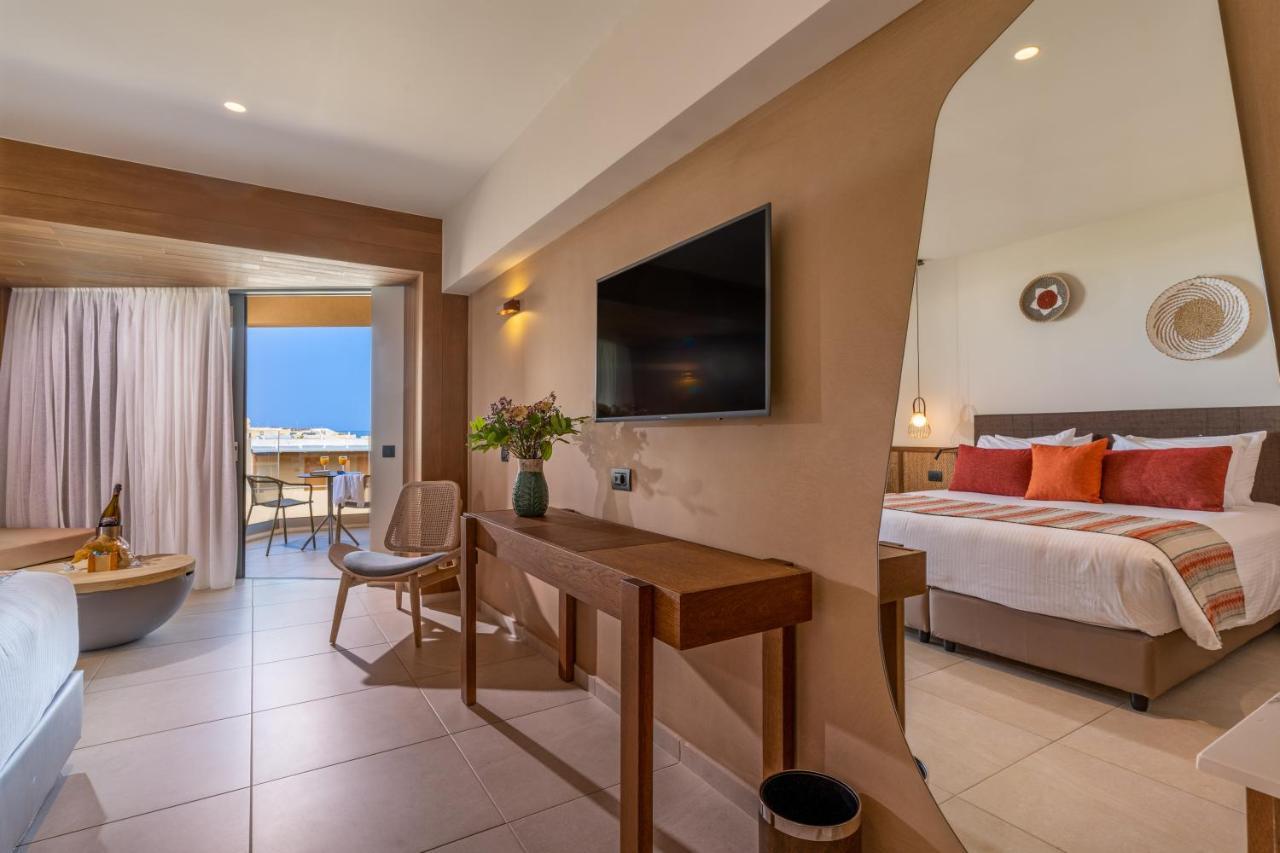Minos Ambassador Suites & Spa - Adults Only Rethymno  Bagian luar foto