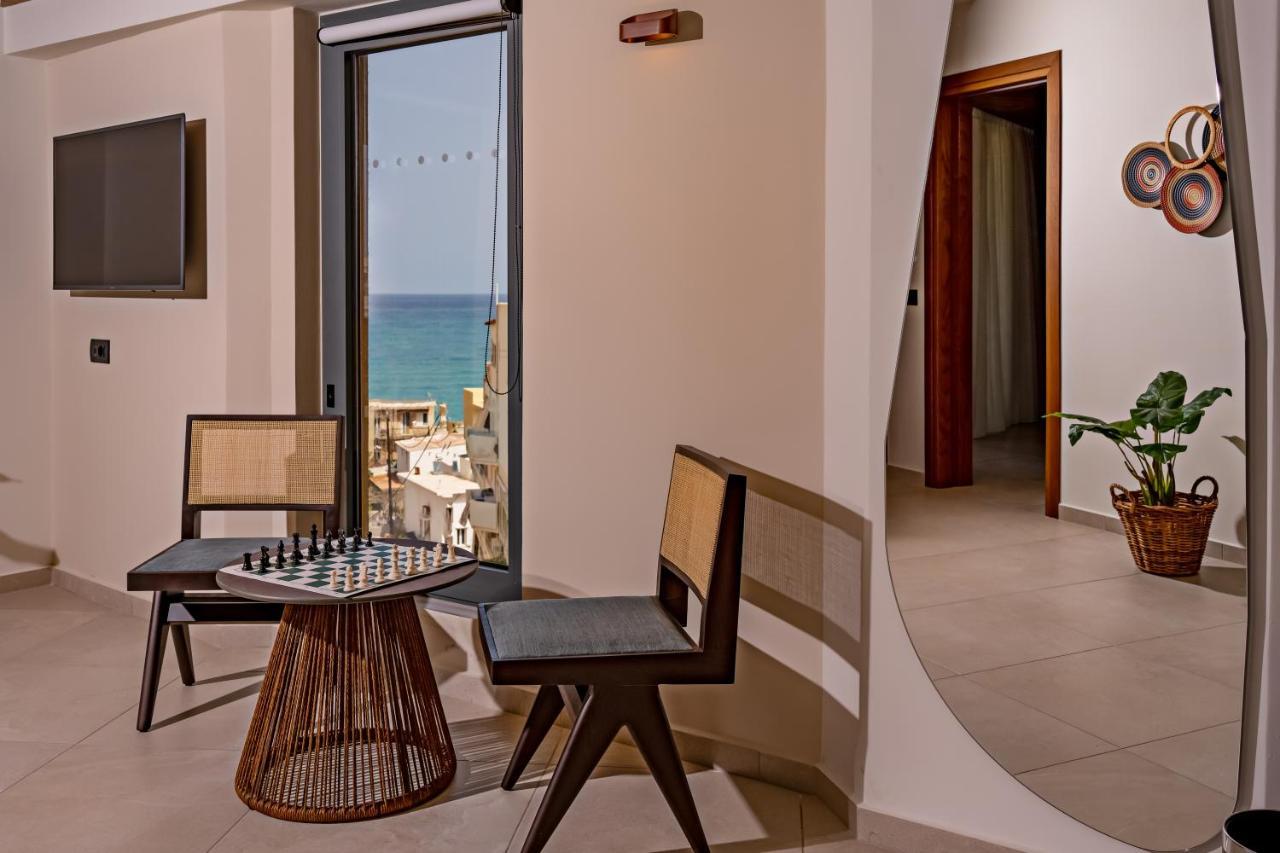 Minos Ambassador Suites & Spa - Adults Only Rethymno  Bagian luar foto