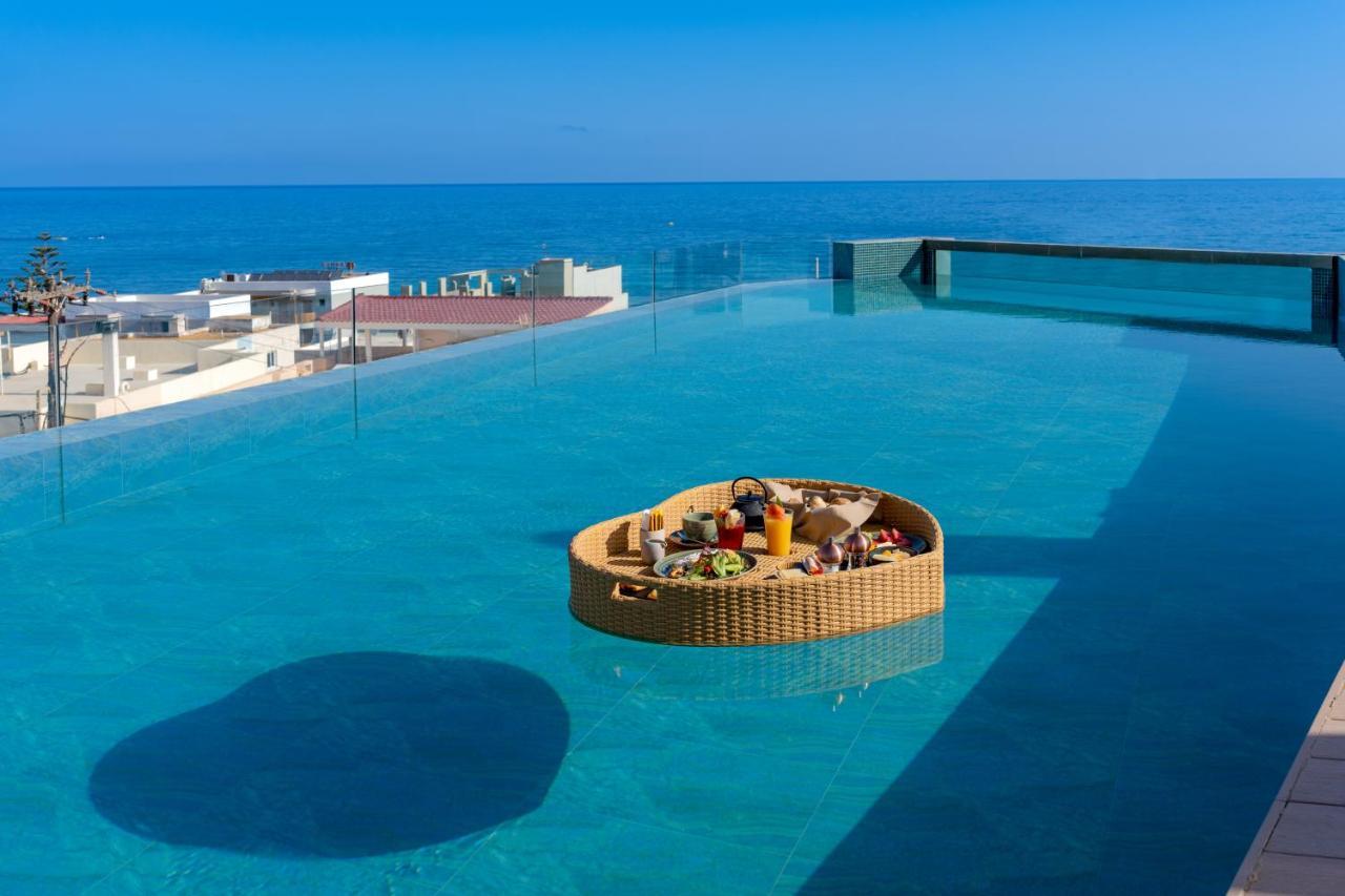 Minos Ambassador Suites & Spa - Adults Only Rethymno  Bagian luar foto