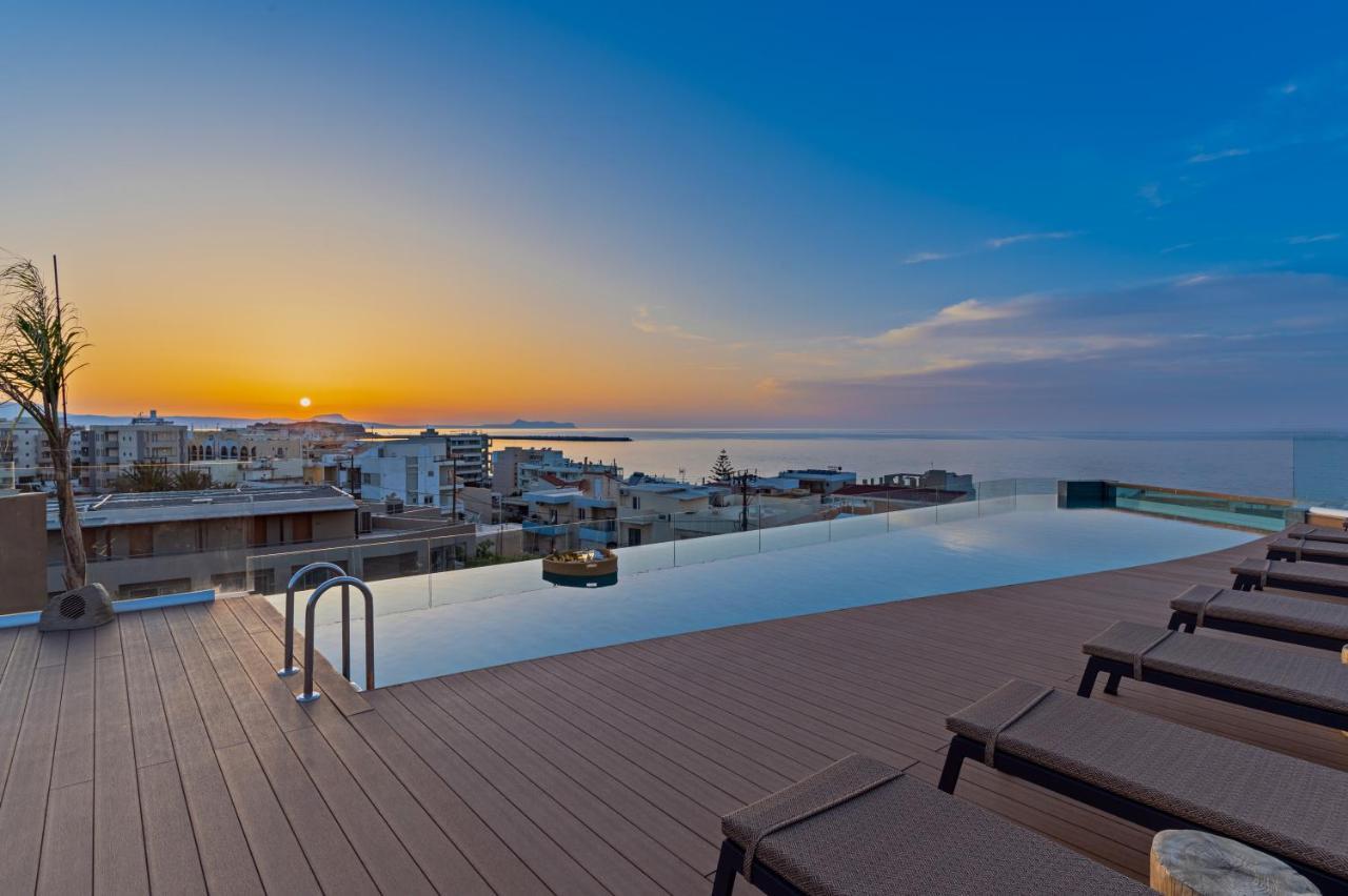 Minos Ambassador Suites & Spa - Adults Only Rethymno  Bagian luar foto