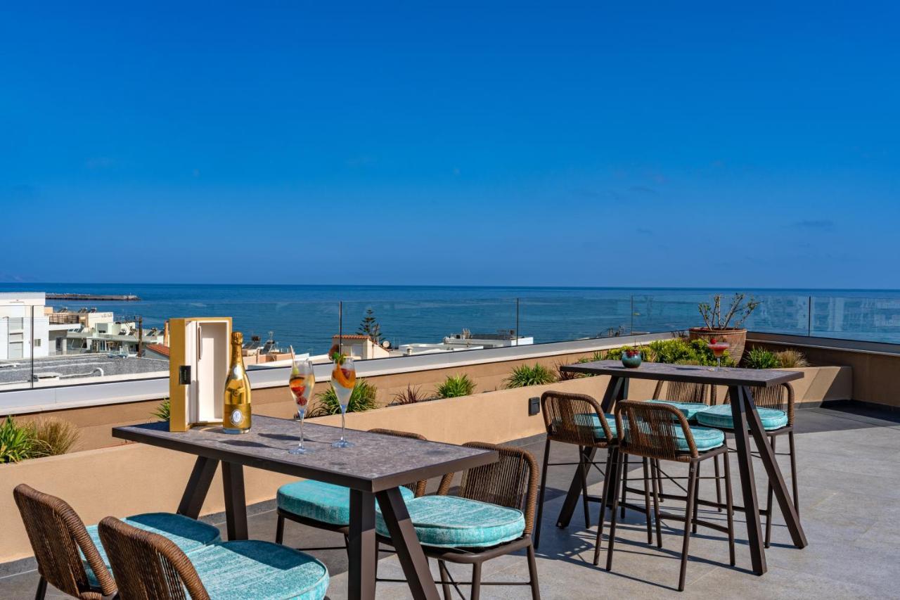 Minos Ambassador Suites & Spa - Adults Only Rethymno  Bagian luar foto